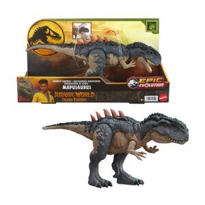 Jurassic World Gigantic Trackers Mapusaurus Dinosaur Action Figure Toy, Large Sp